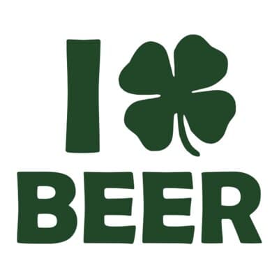 I Shamrock Beer