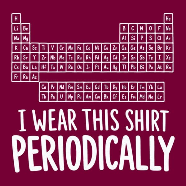 I Wear This Shirt Periodically
