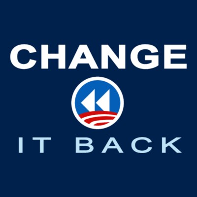 Barack Obama Change It Back