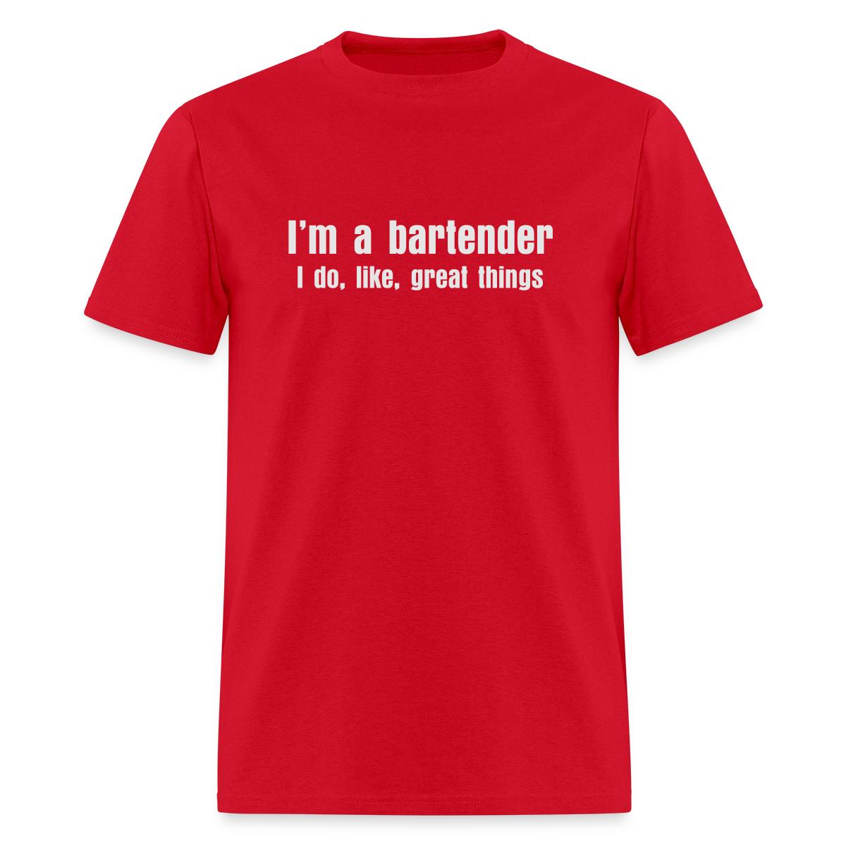 I'm A Bartender