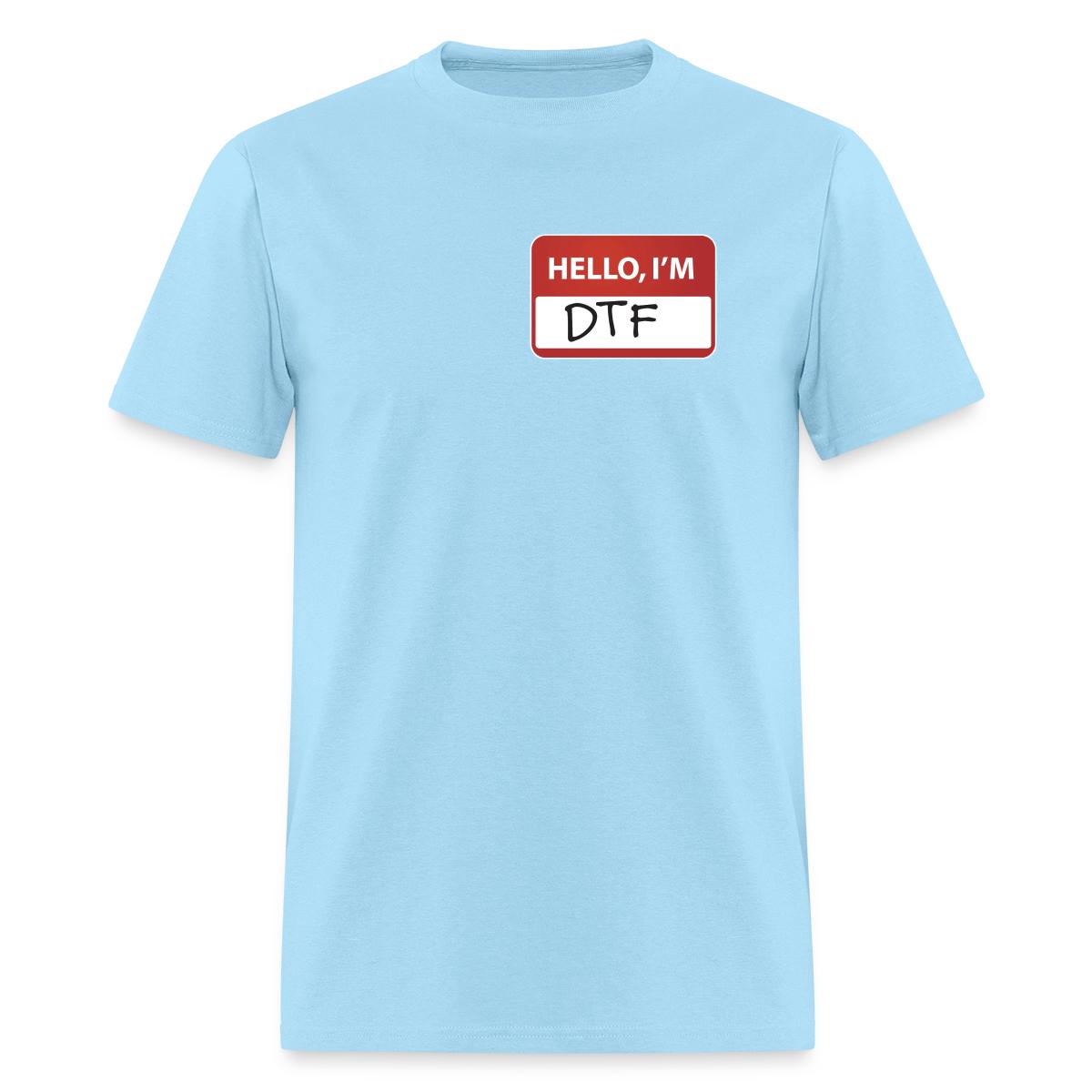 I'm DTF Name Tag